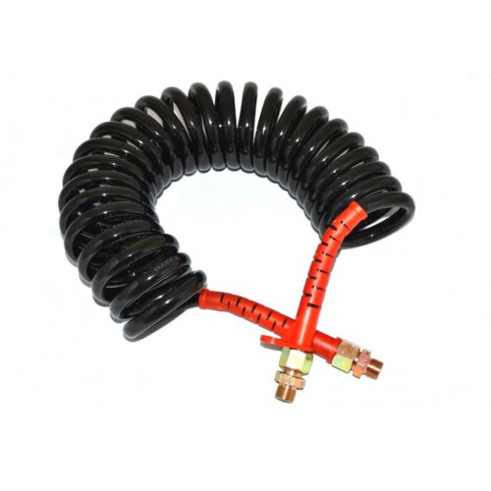 Spirale pneumatique M16 5,5m rouge PU