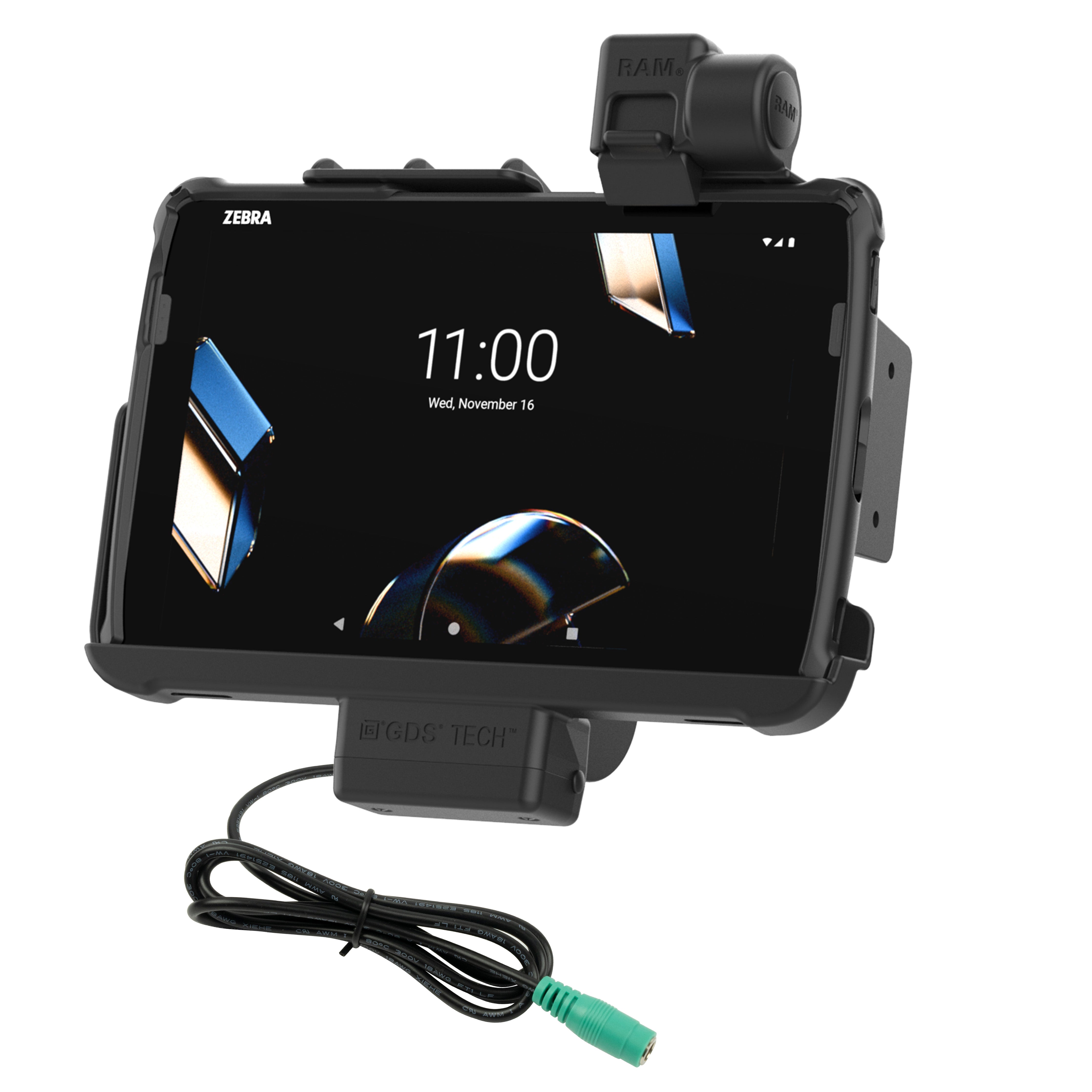 RAM® Tough-Dock™ med lås til Zebra ET4x 10"
