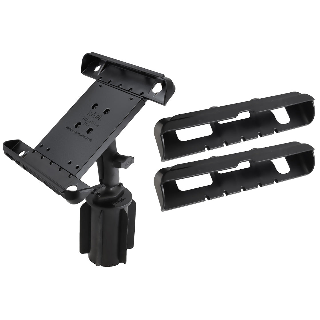 RAM® Tab-Tite™ houder voor grote tablets met RAM-A-CAN™ II bekerhouder