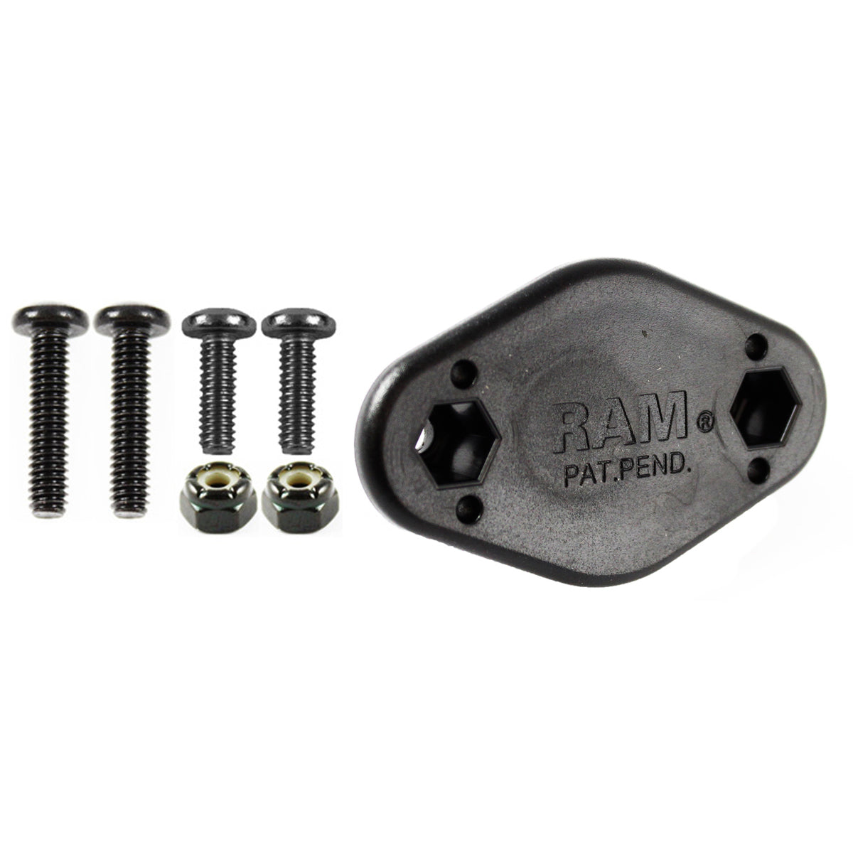 Adattatore maschio quick-release RAM® EZY-Mount™