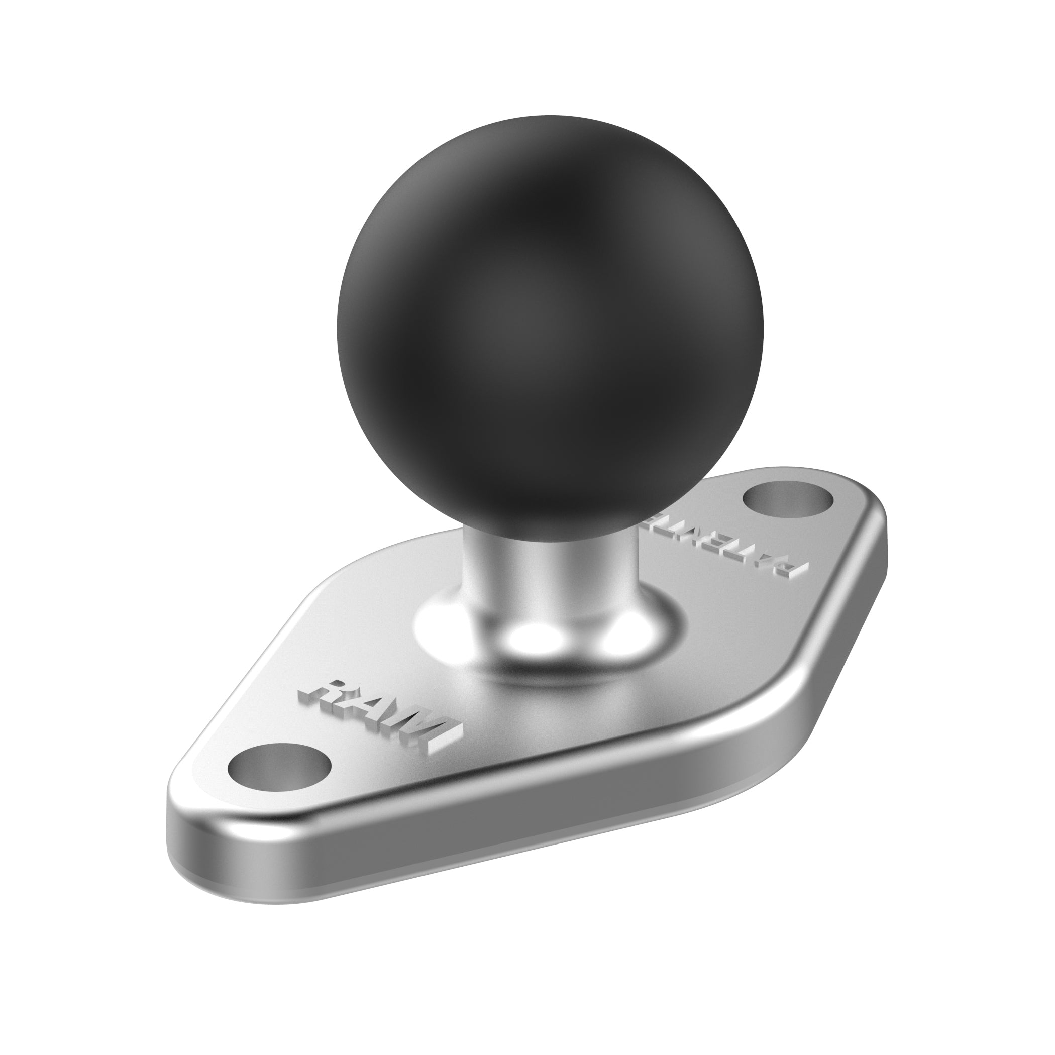 Base a sfera diamante cromata RAM®