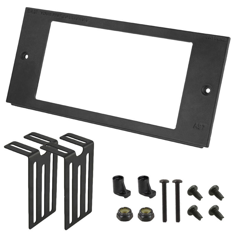 RAM® Tough-Box™ 4" specialdesignet frontplade til enheder på 5.9" x 3.14"
