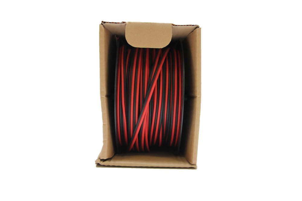 Fil de haut-parleur 2x1,5mm² 50m bobine