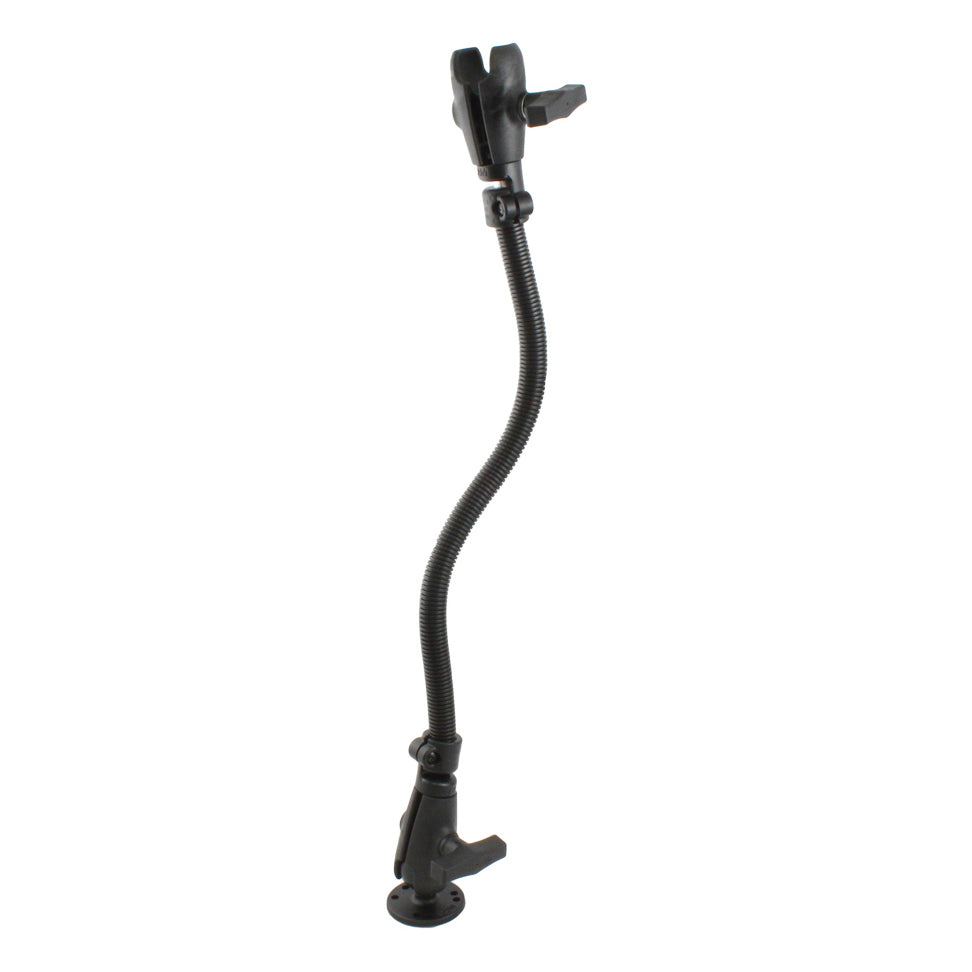 RAM® Flex-Arm™ met 18" aluminium staaf, kogelbasis en komarm