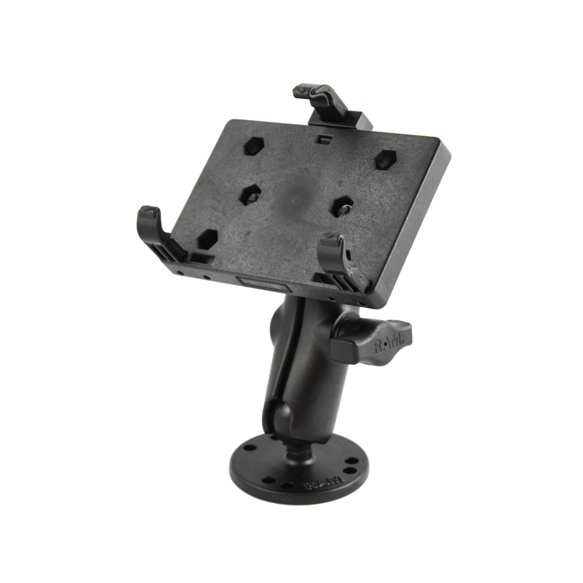 RAM® dubbele kogel-inschroefhouder met universele veerbelaste houder