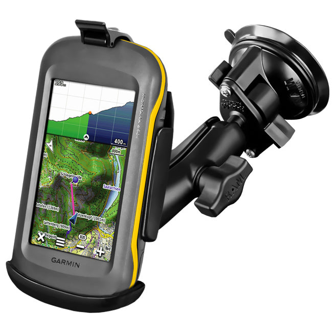 RAM® Twist-Lock™ suction cup holder for Garmin Montana 600 series