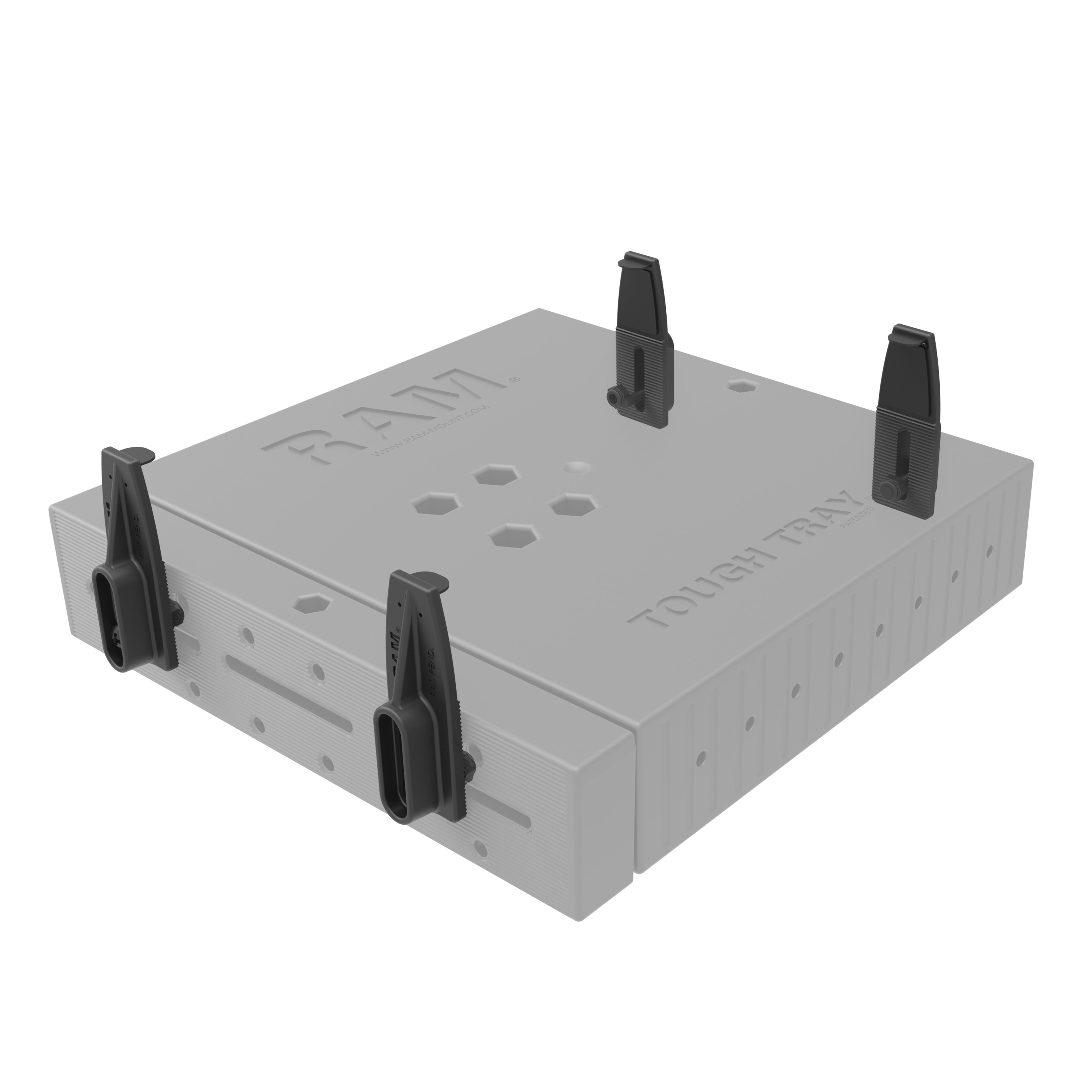 Zestaw ramienia zaciskowego płaskiej tacy RAM® Tough-Tray™