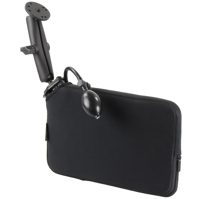 RAM® Tough-Wedge™ houder met ronde plaat & Expansion Pouch