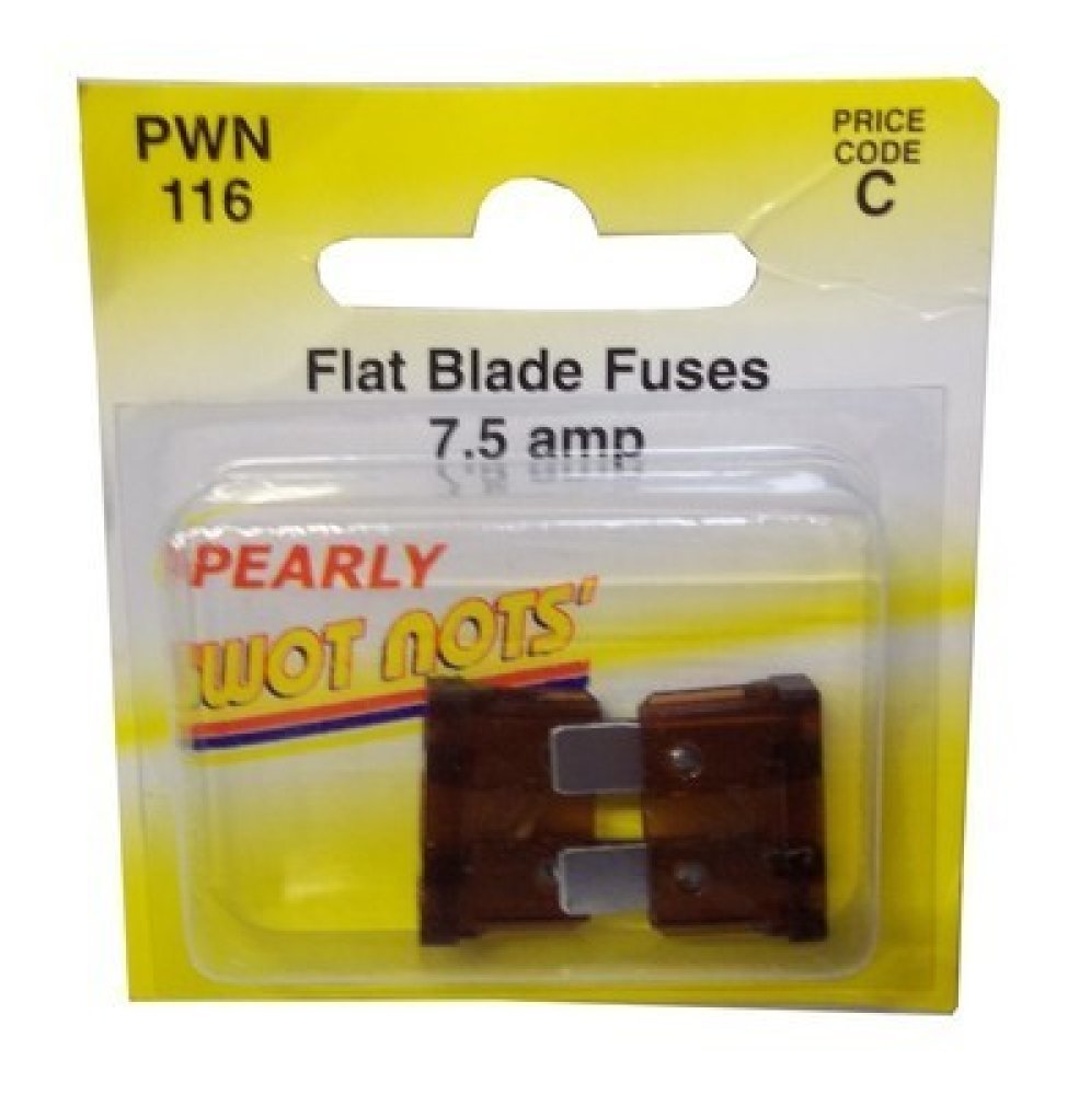 7,5Amp.blade auto fuses pwn116