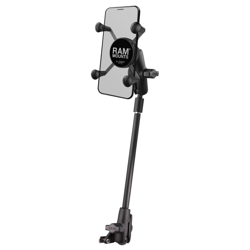 RAM® X-Grip® telefoonhouder voor rolstoel zittingrails