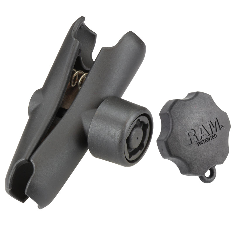Bras à double douille RAM® avec bouton de sécurité RAM® Pin-Lock™ à 5 broches
