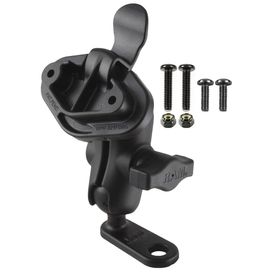 RAM® EZY-Mount™ snelontgrendeladapter met 11mm boutkopadapterhouder