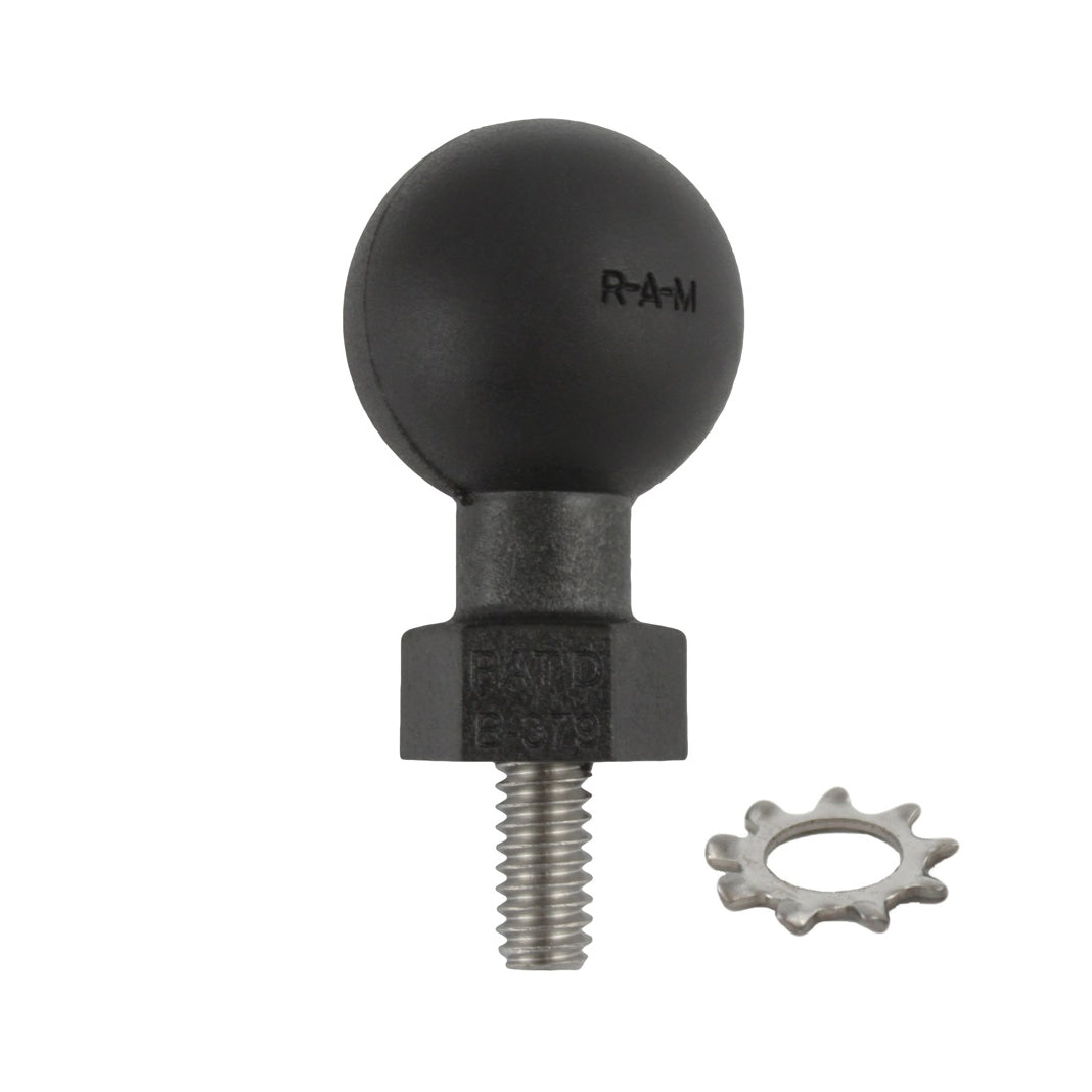 RAM® Tough-Ball™ med 1/4"-20 x .50" gevindstift til kajakker - B-størrelse