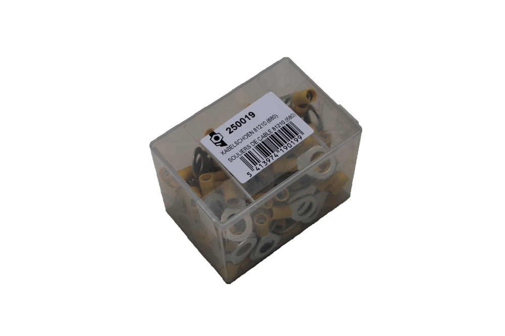 Cosse de câble 10,5mm anneau jaune 680