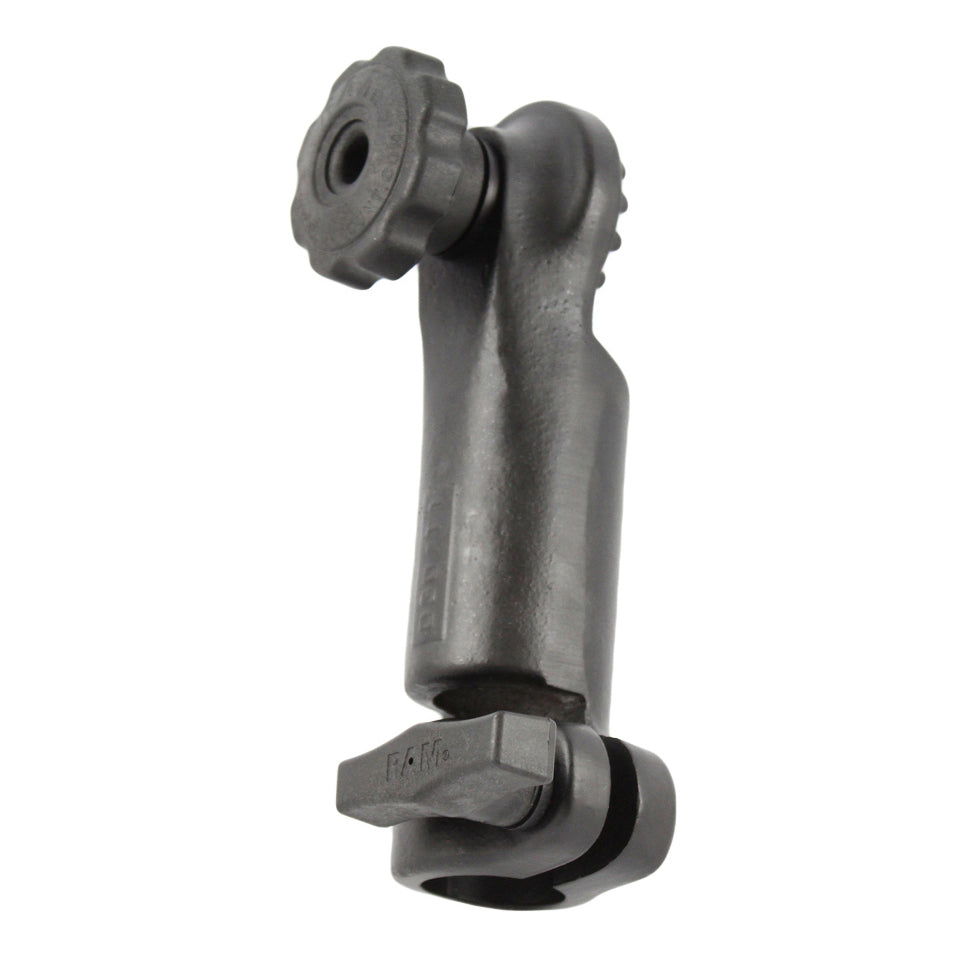 RAM® 1" NPT-gat en rateladapter met mannelijke vertanding