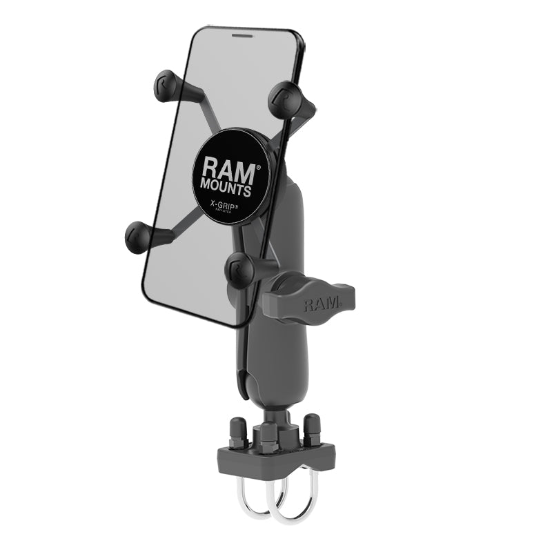 RAM® X-Grip® telefoonhouder met dubbele U-boutbasis