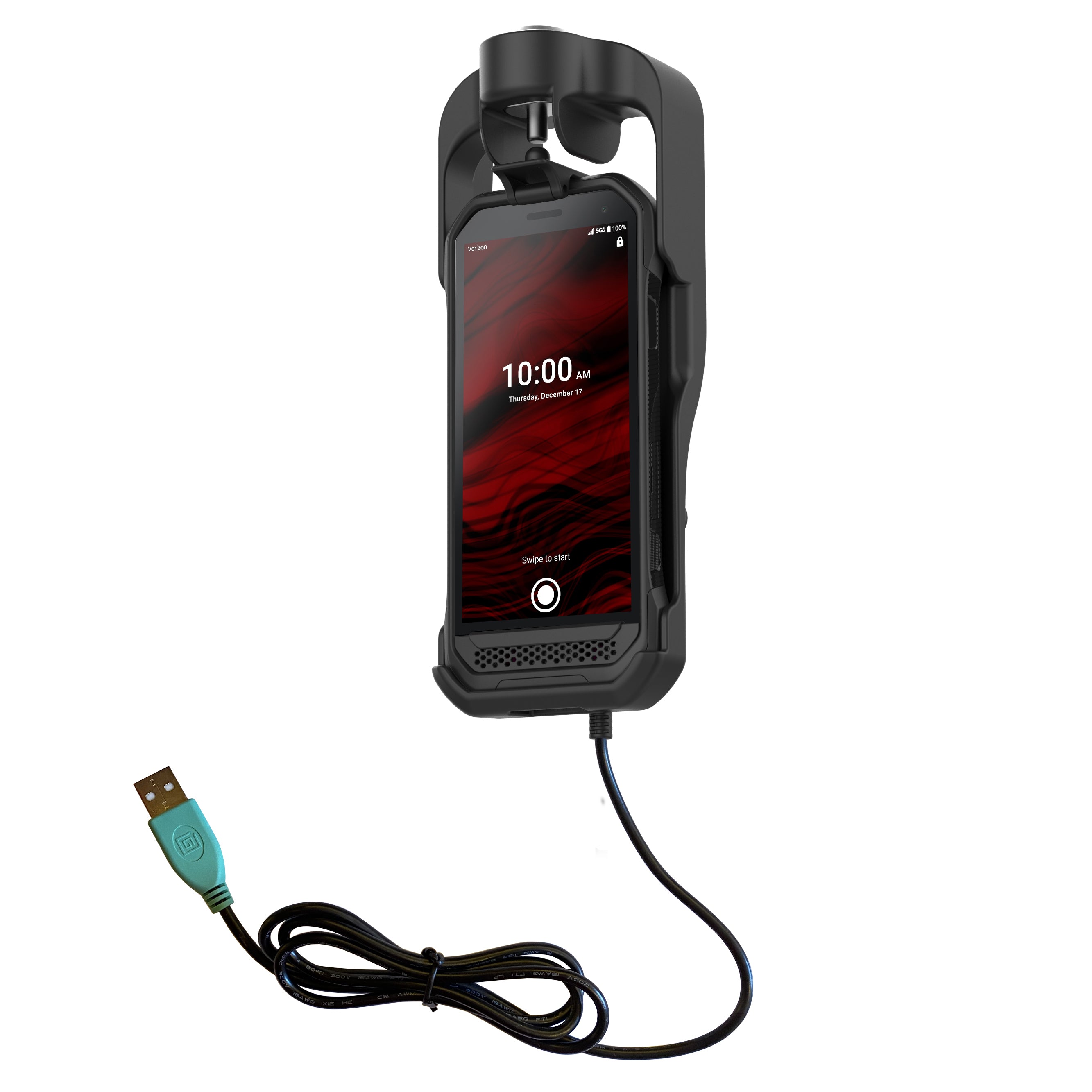 Station d'accueil alimentée verrouillable RAM® EZ-Roll'r™ pour Kyocera DuraForce Ultra E7110
