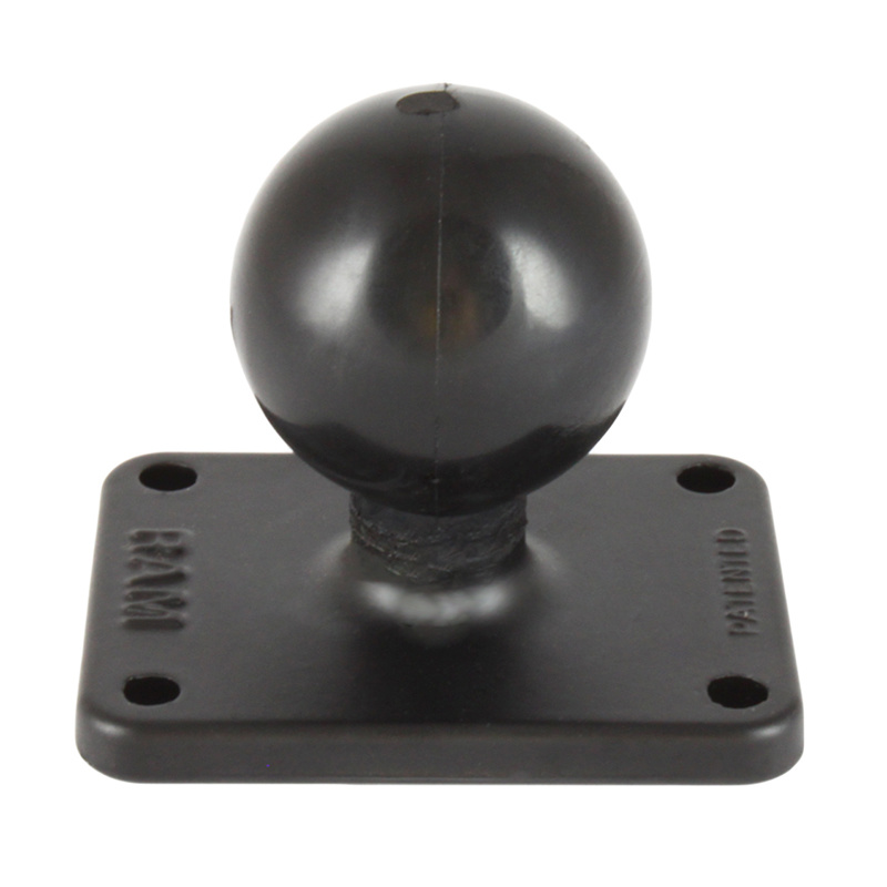 Base de Bola RAM® con Patrón de 4 Agujeros de 1.5" x 2" - Tamaño C