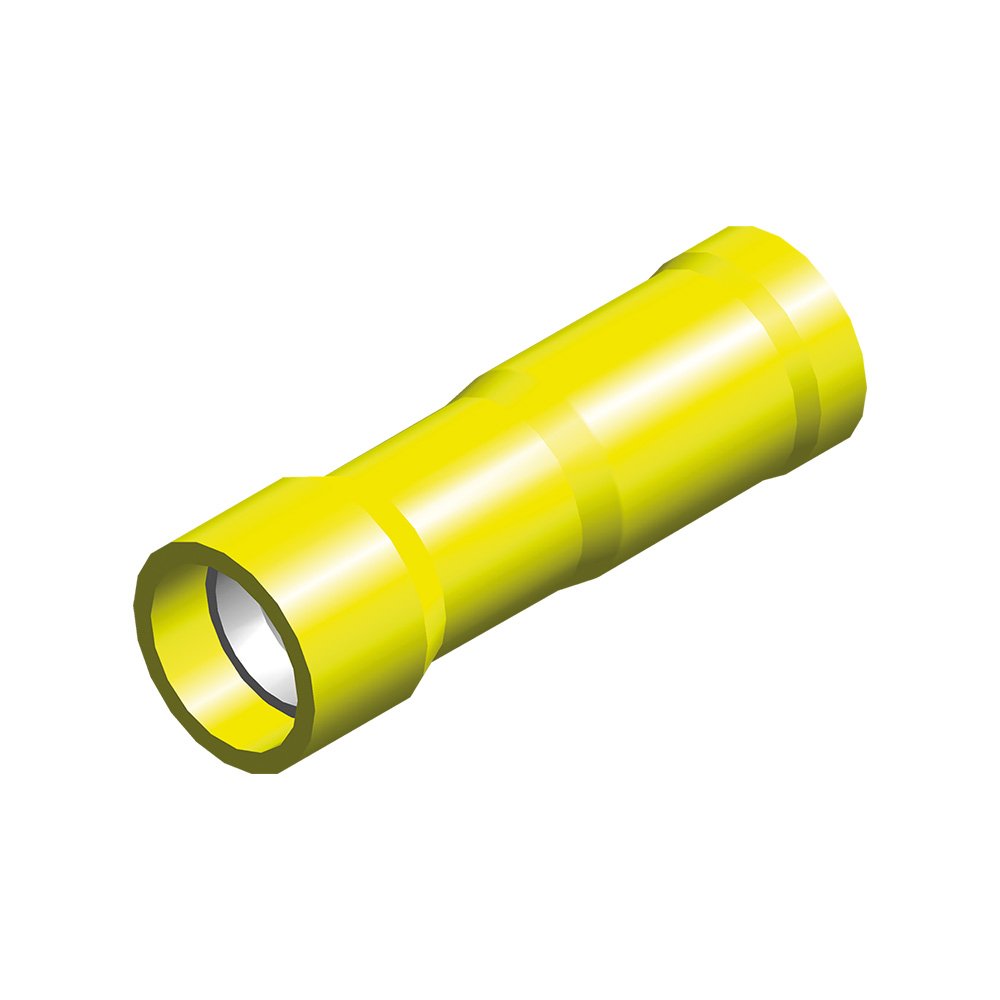 Cosse 5mm rond femelle jaune 849