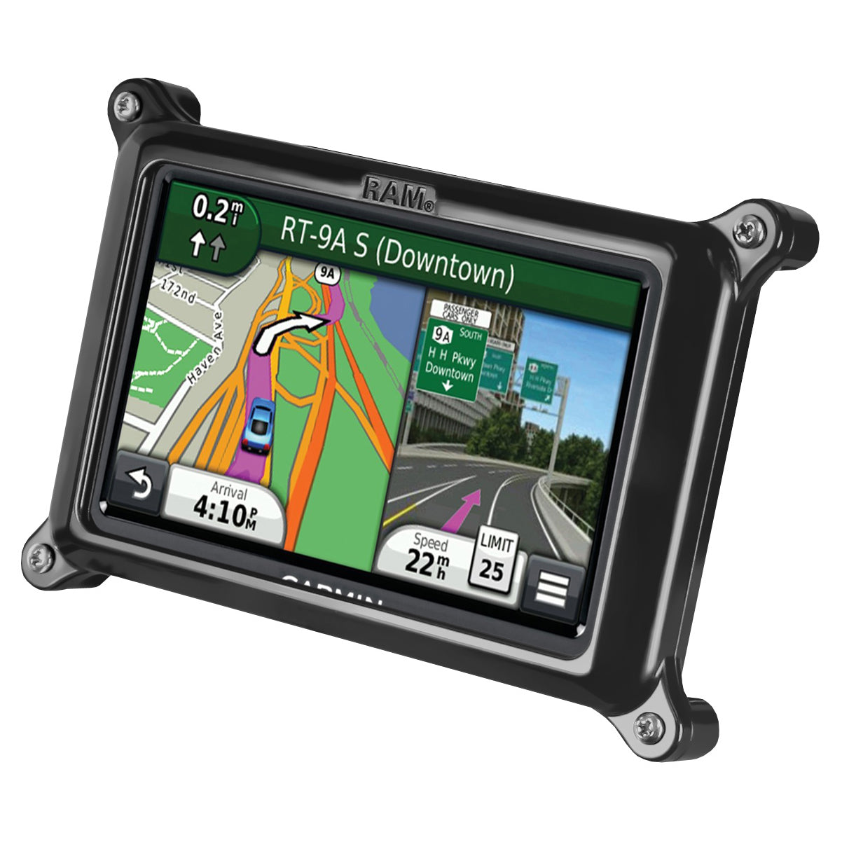 Support RAM® Form-Fit verrouillable pour Garmin nuvi 200W, 285WT & 465T + autres modèles