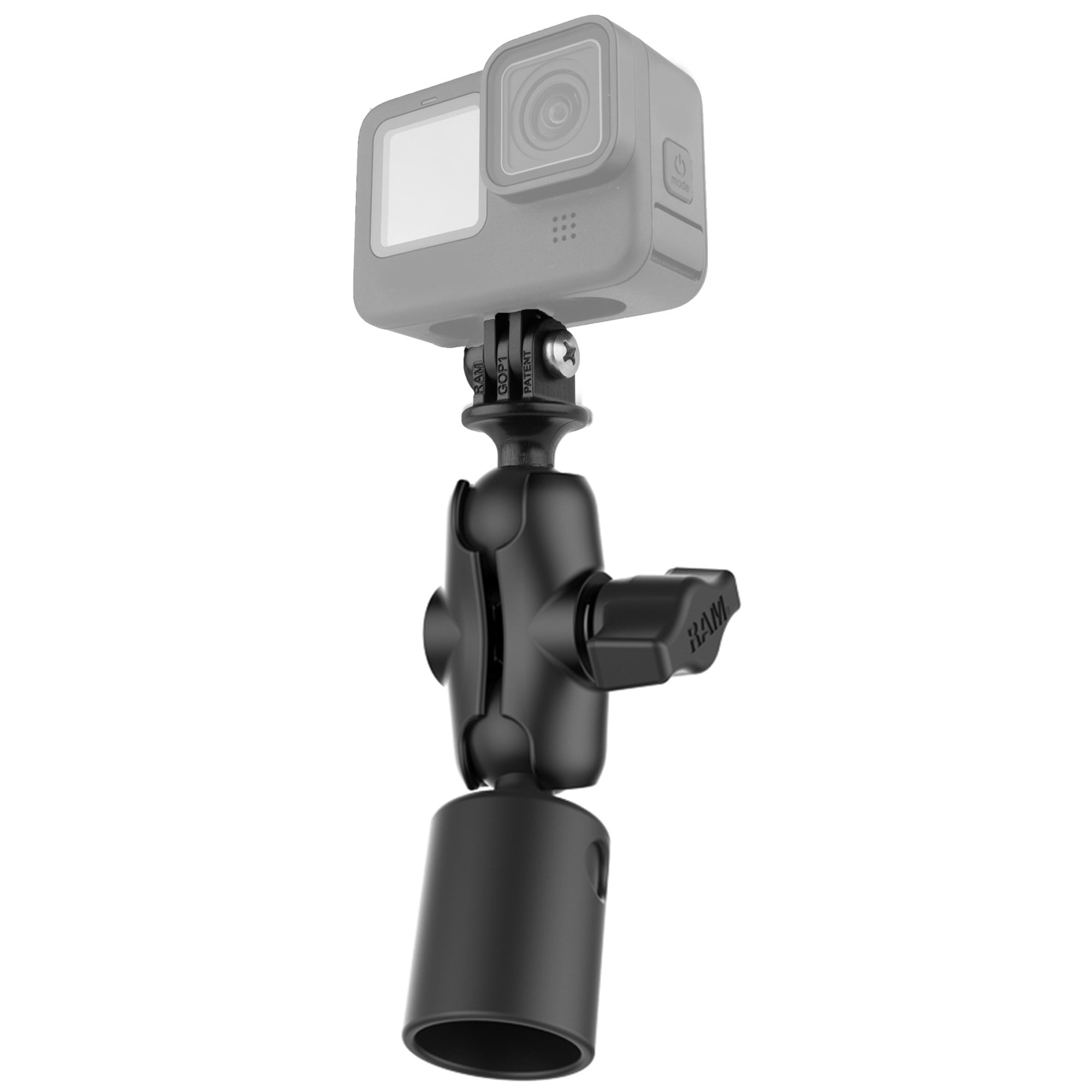 Uchwyt RAM® z PVC z adapterem do uniwersalnej kamery sportowej