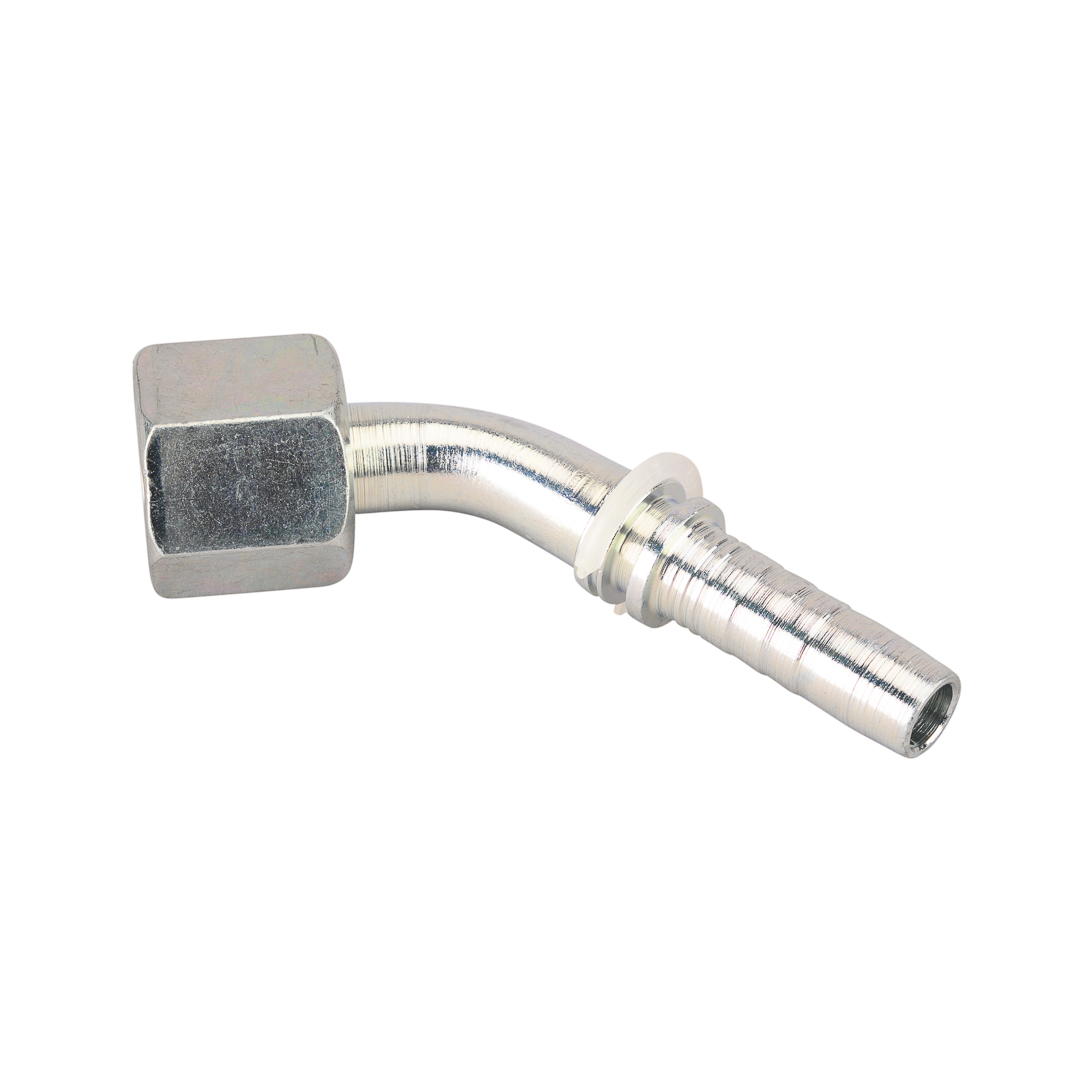 Fluiconnecto Tilkobling slangetapp - 45° bøyd kobling JIC 10815-06-06