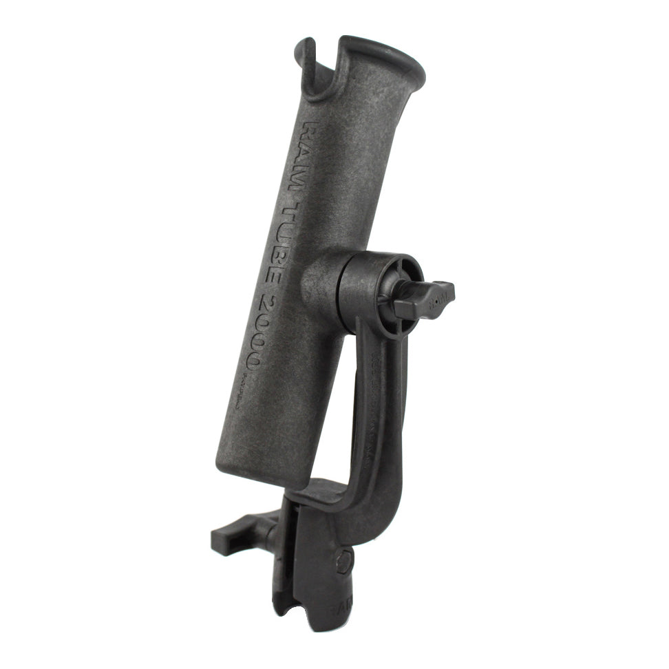 RAM® Tube™ rod holder with Revolution ratchet and socket arm