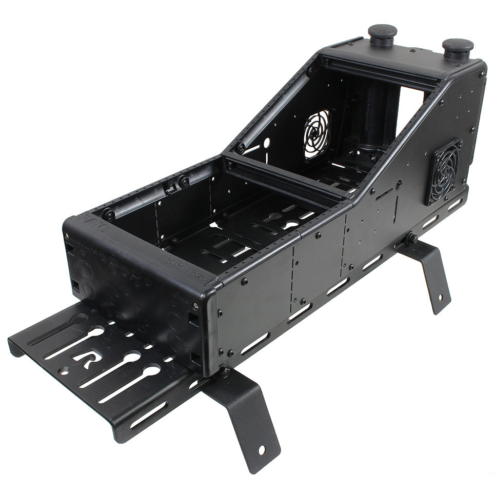 Console inclinée RAM® Tough-Box™ pour '15-16 Chevrolet Tahoe PPV