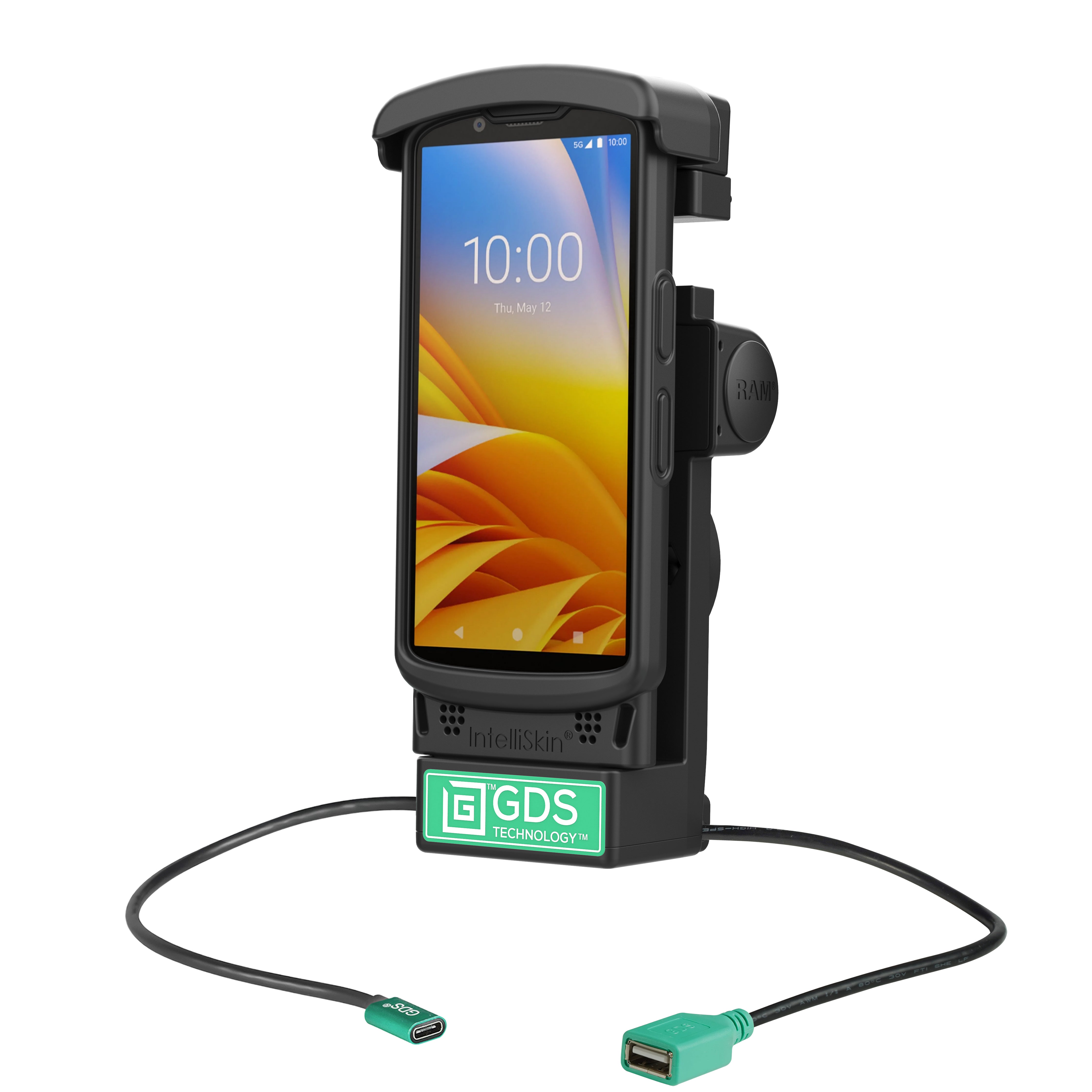 GDS® gevoede dock + USB-A voor Zebra TC2x en TC5x