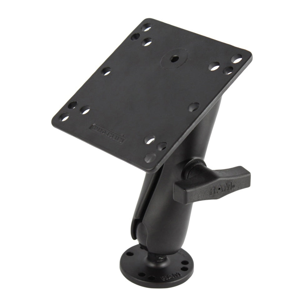 RAM® dubbele kogelhouder met 100x100mm VESA-plaat – C-formaat medium