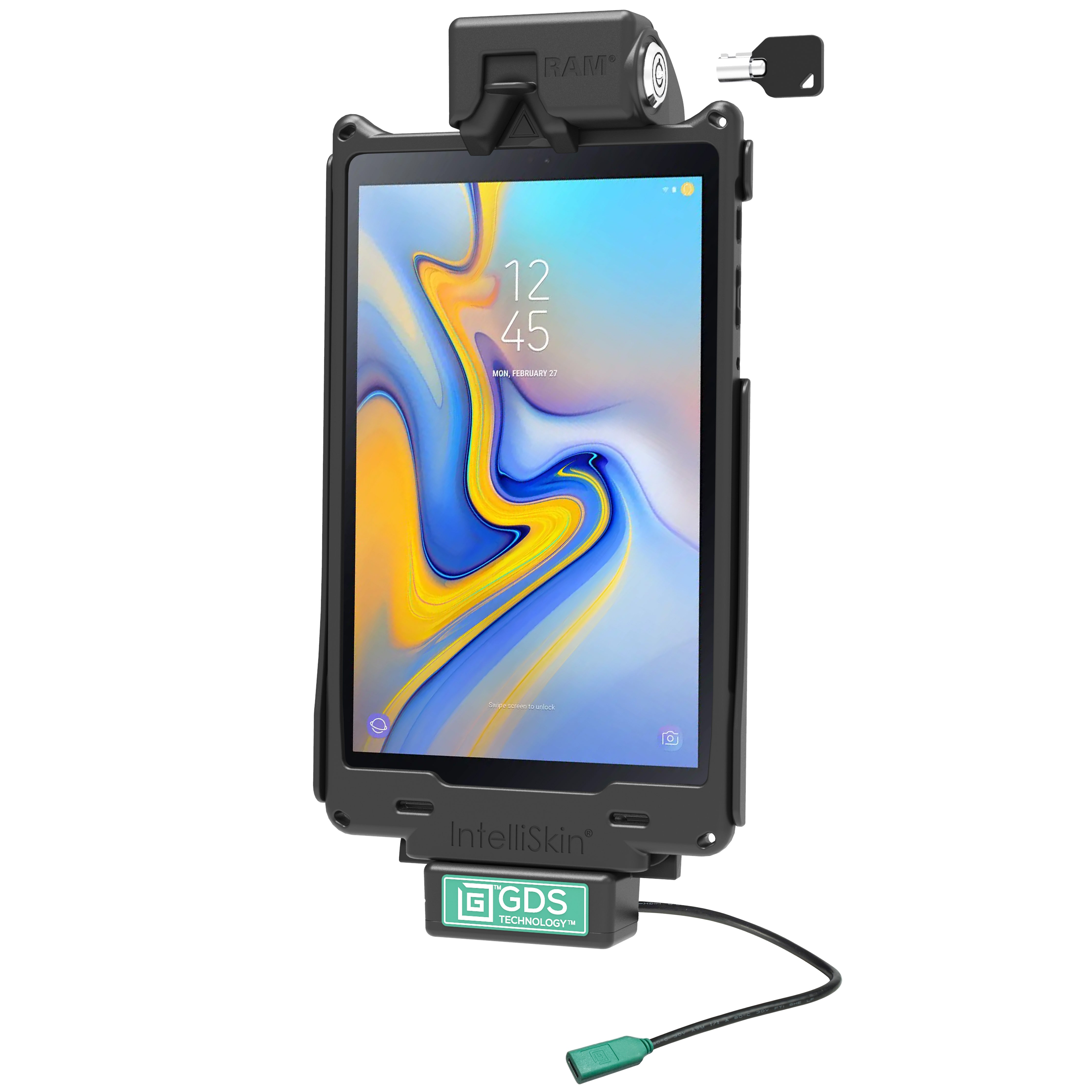 Vergrendelbare GDS® Tough-Dock™ met USB-C 3.1 voor Samsung Tab A 10.5