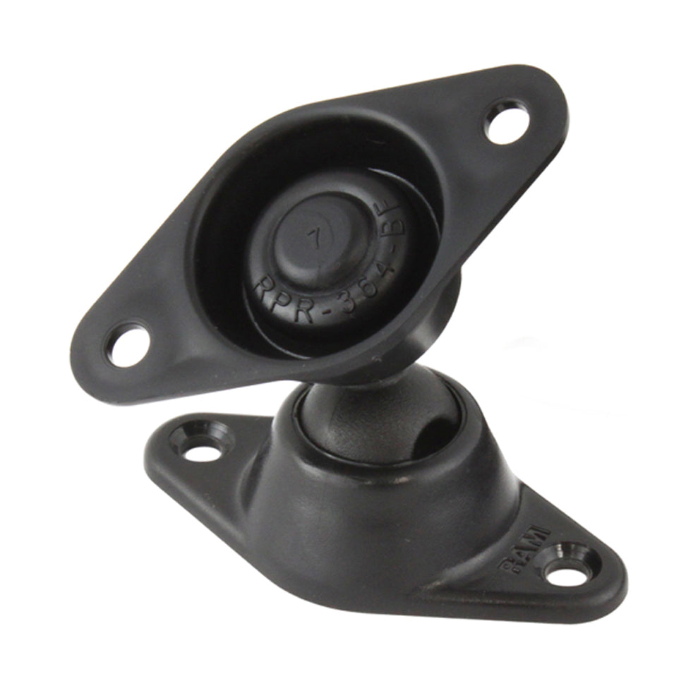 RAM® Snap-Link™ soporte con brazo corto y dos placas diamante