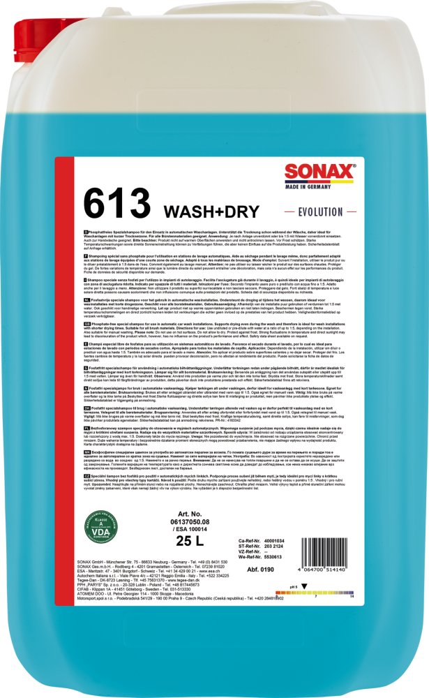 Wash+Dry EVOLUTION 25L