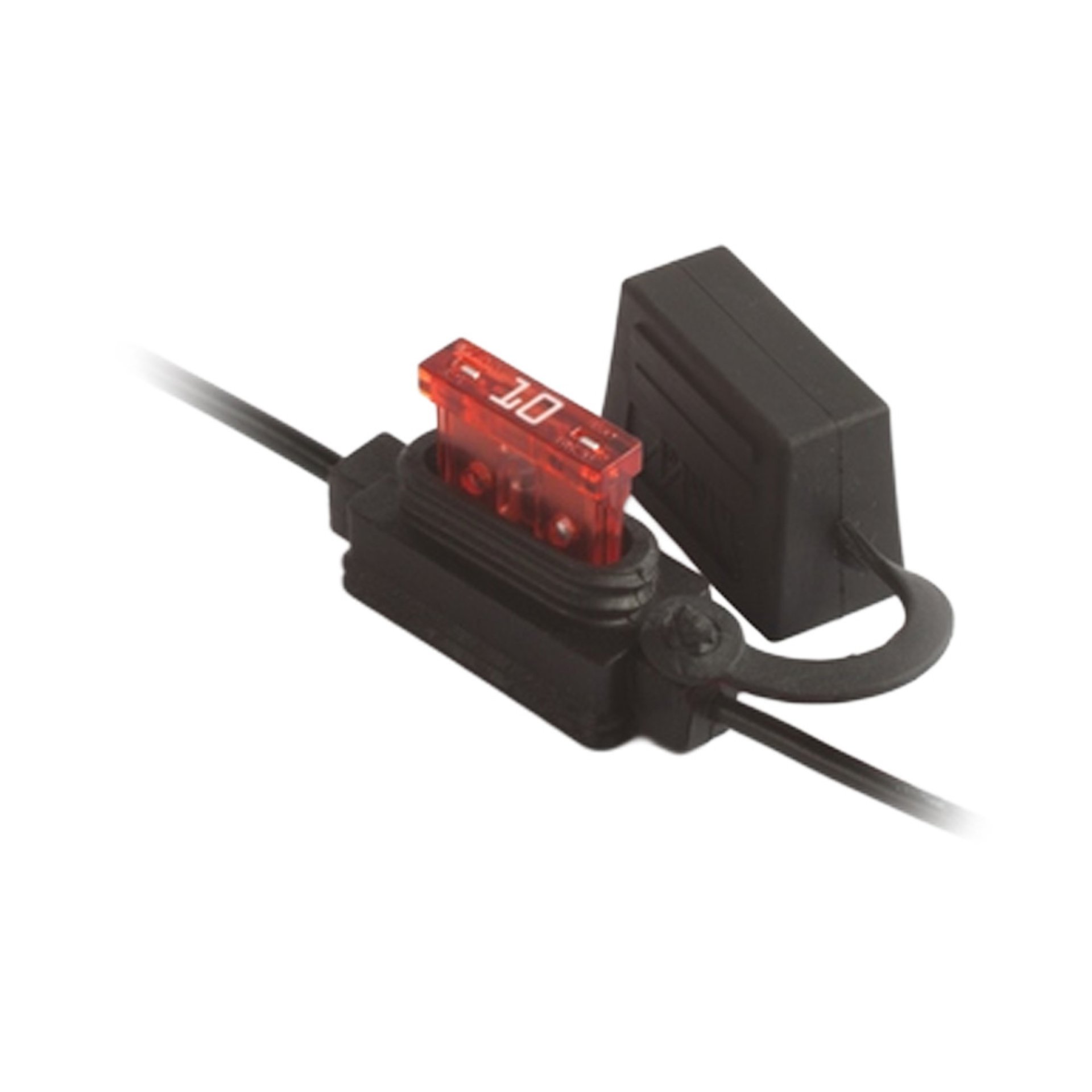 Porte-fusible NormOTO 1,5mm² noir avec capuchon