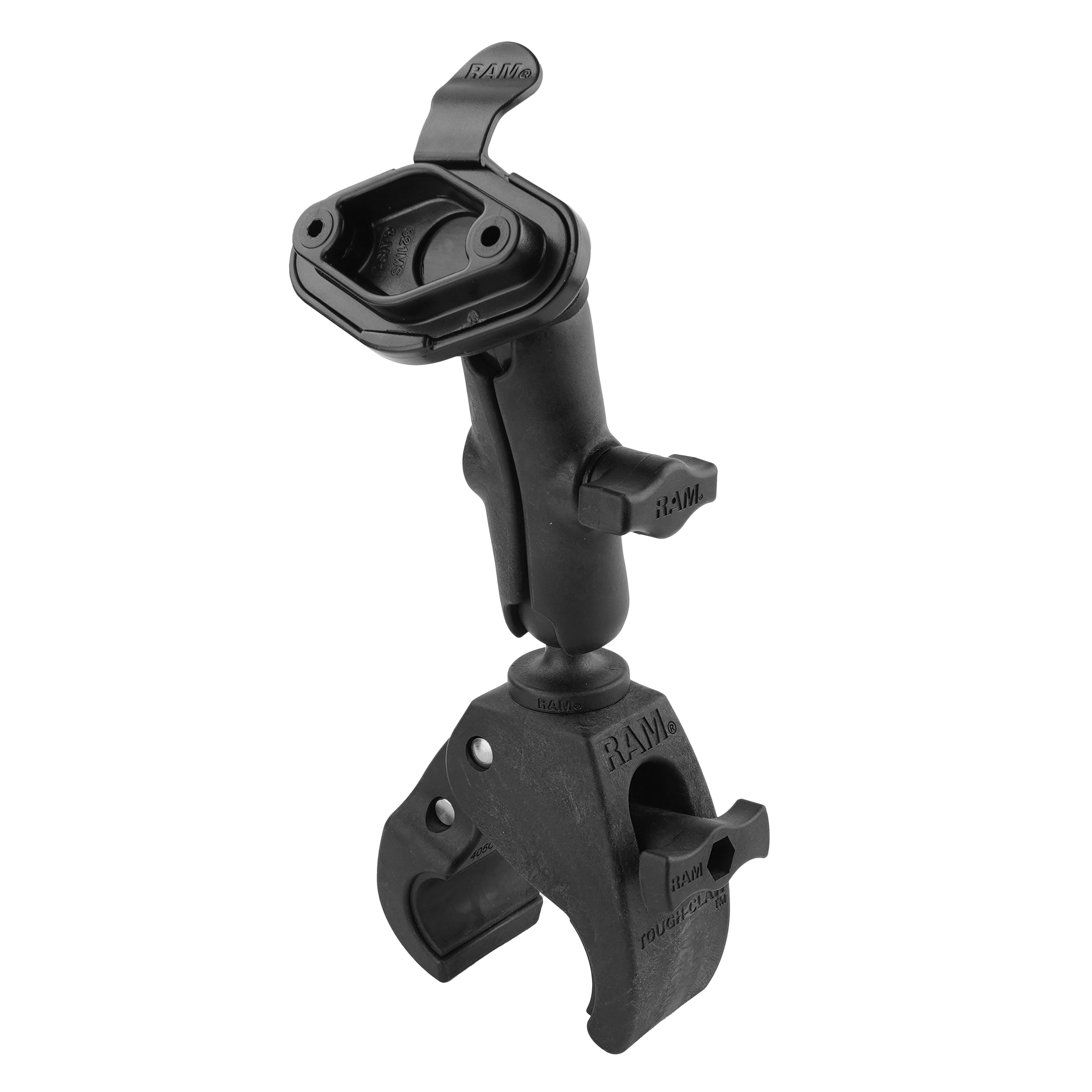RAM® Tough-Claw™ soporte de pinza mediana con adaptador de liberación rápida