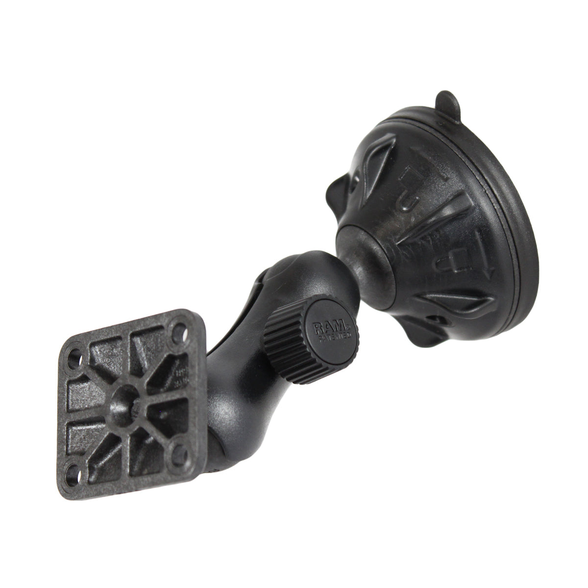 RAM® Twist-Lock™ low-profile zuignaphouder met AMPS gatenpatroon