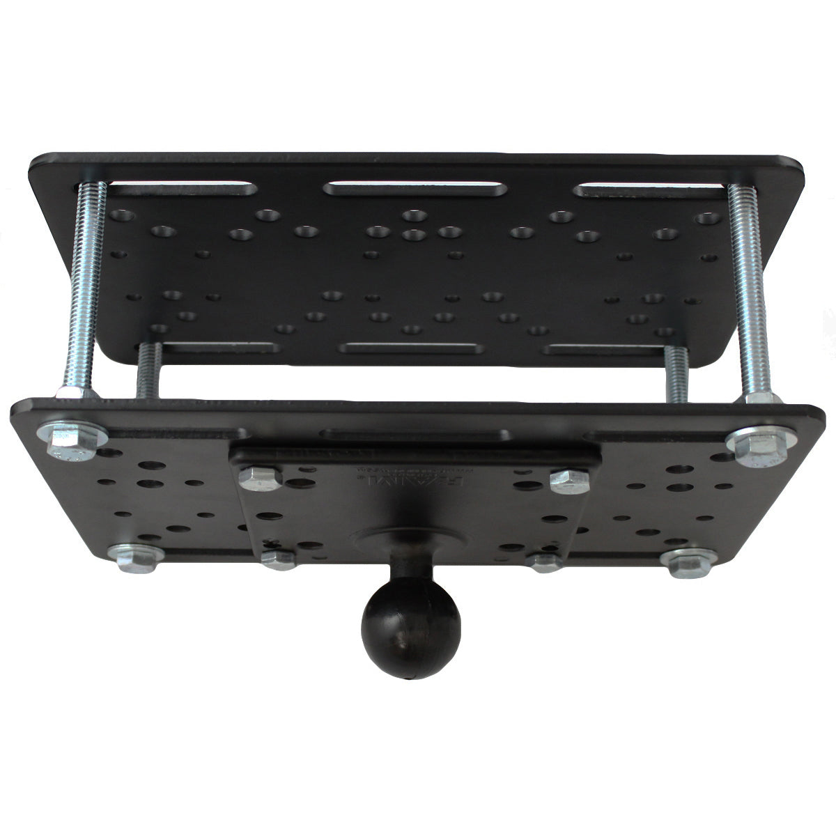 Base pour toit de protection de chariot élévateur RAM® avec rotule - format C