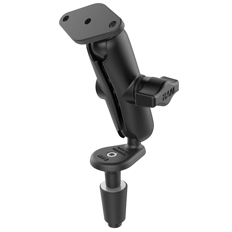 RAM® support à double rotule pour poteau moto