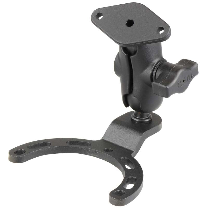 RAM® soporte pequeño para depósito de gasolina con placa tipo diamante