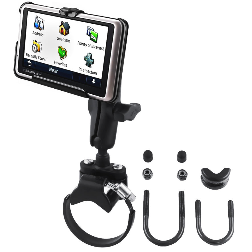 RAM® ATV/UTV dubbele kogel-railhouder voor Garmin nuvi 1300-serie en meer