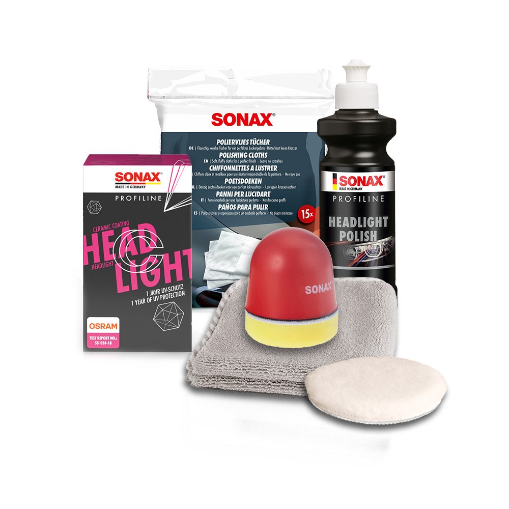 Koplampen herstelset PROFILINE HeadlightRestorationSet in een doos