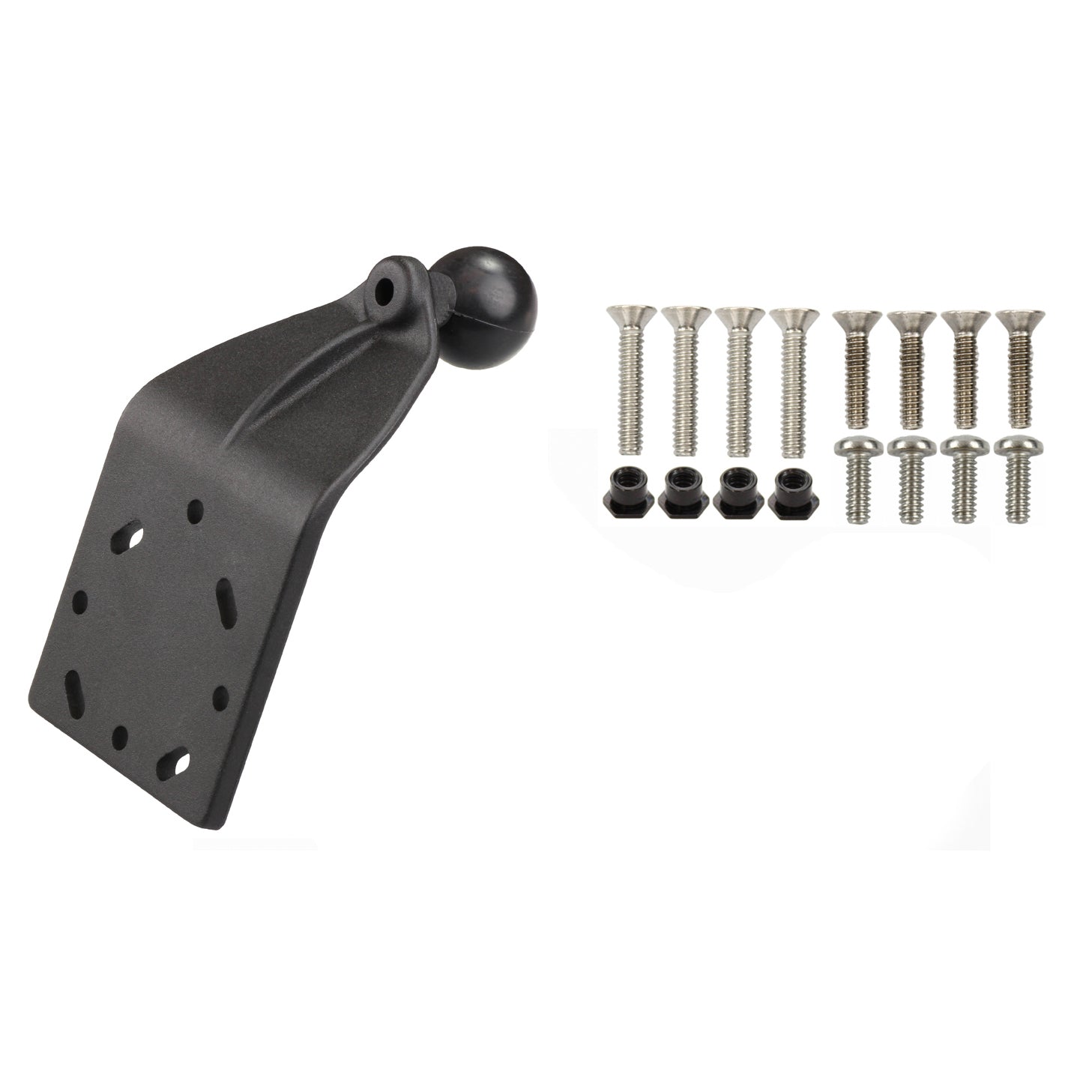 Base d'extension coudée RAM® avec rotule et visserie