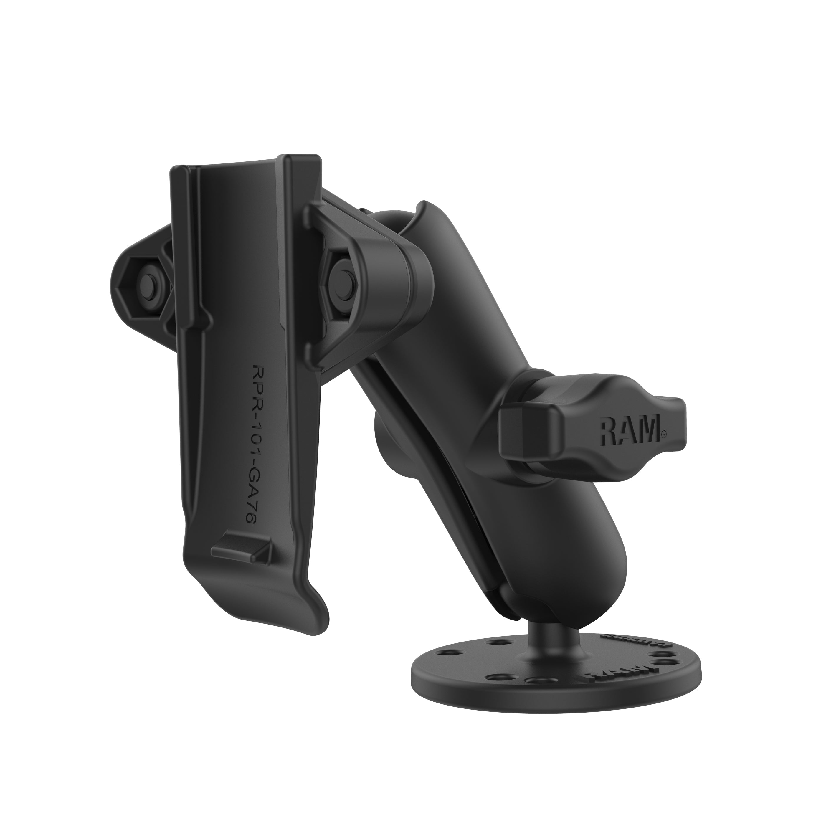 RAM® inschroefhouder met Garmin Spine Clip-houder