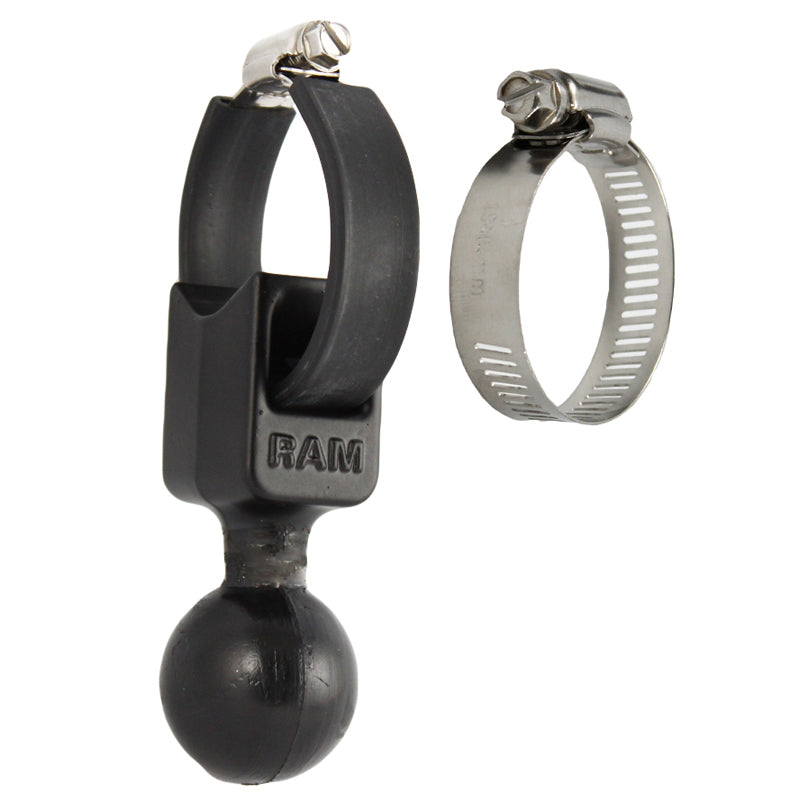 Base RAM® con fascetta per tubo