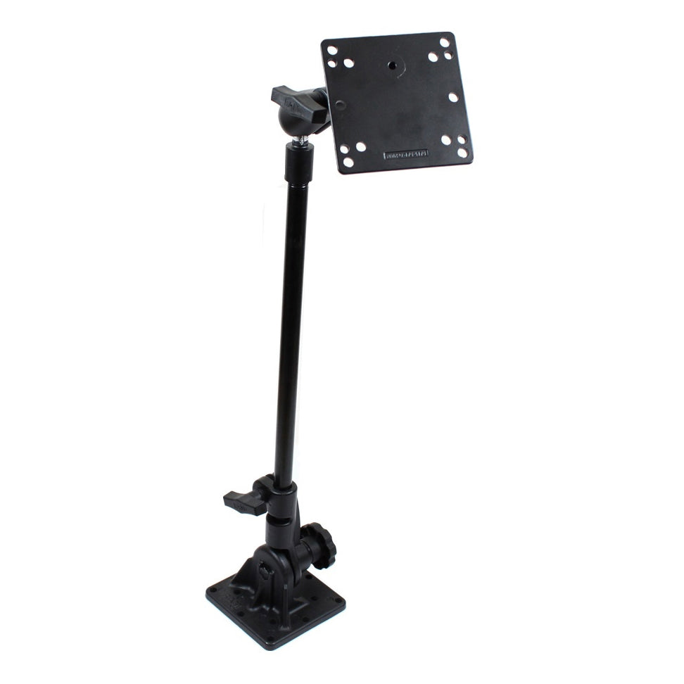 RAM® voetstukhouder met 18" buis en 100x100mm VESA-plaat