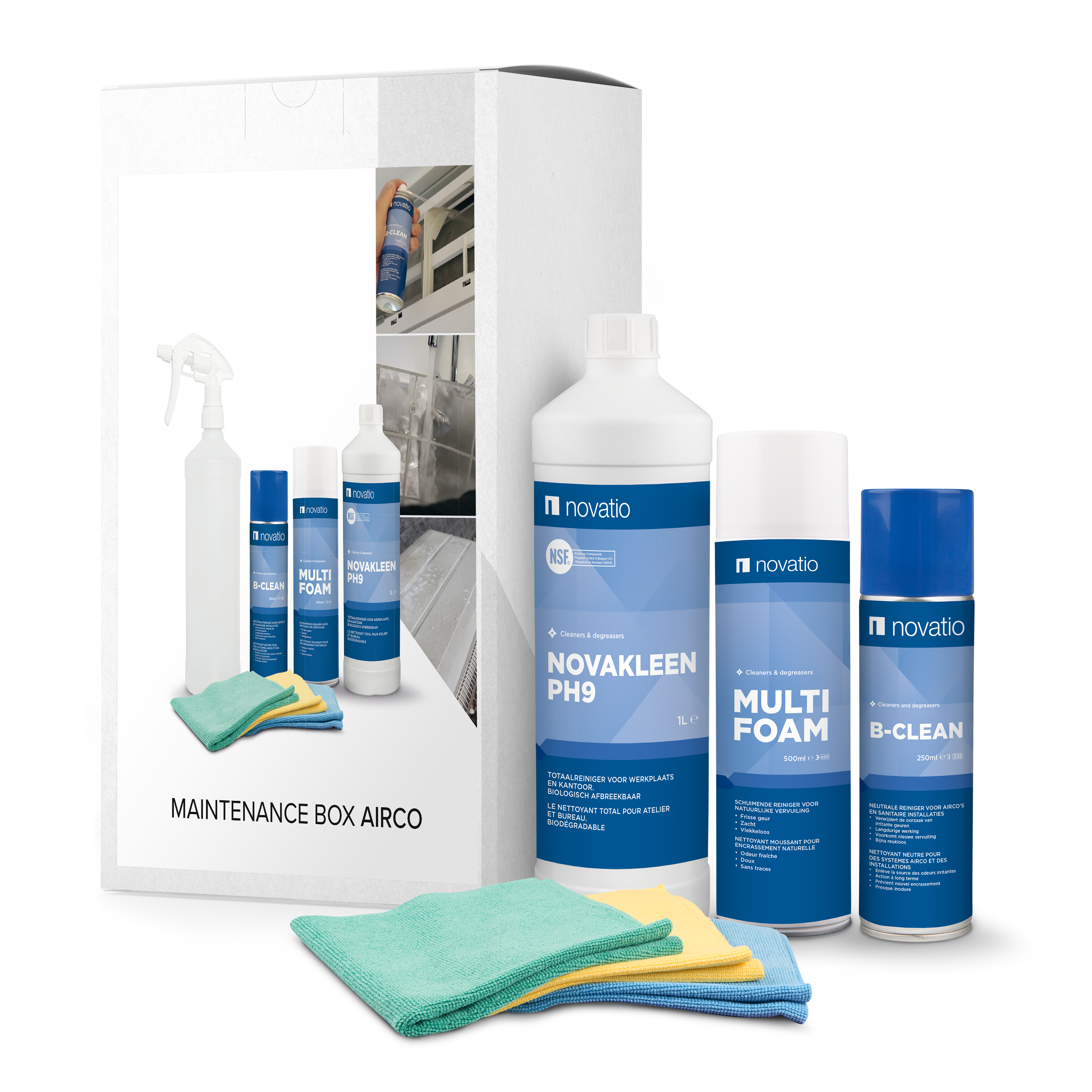 Novatio Coffret d'entretien Climatisation