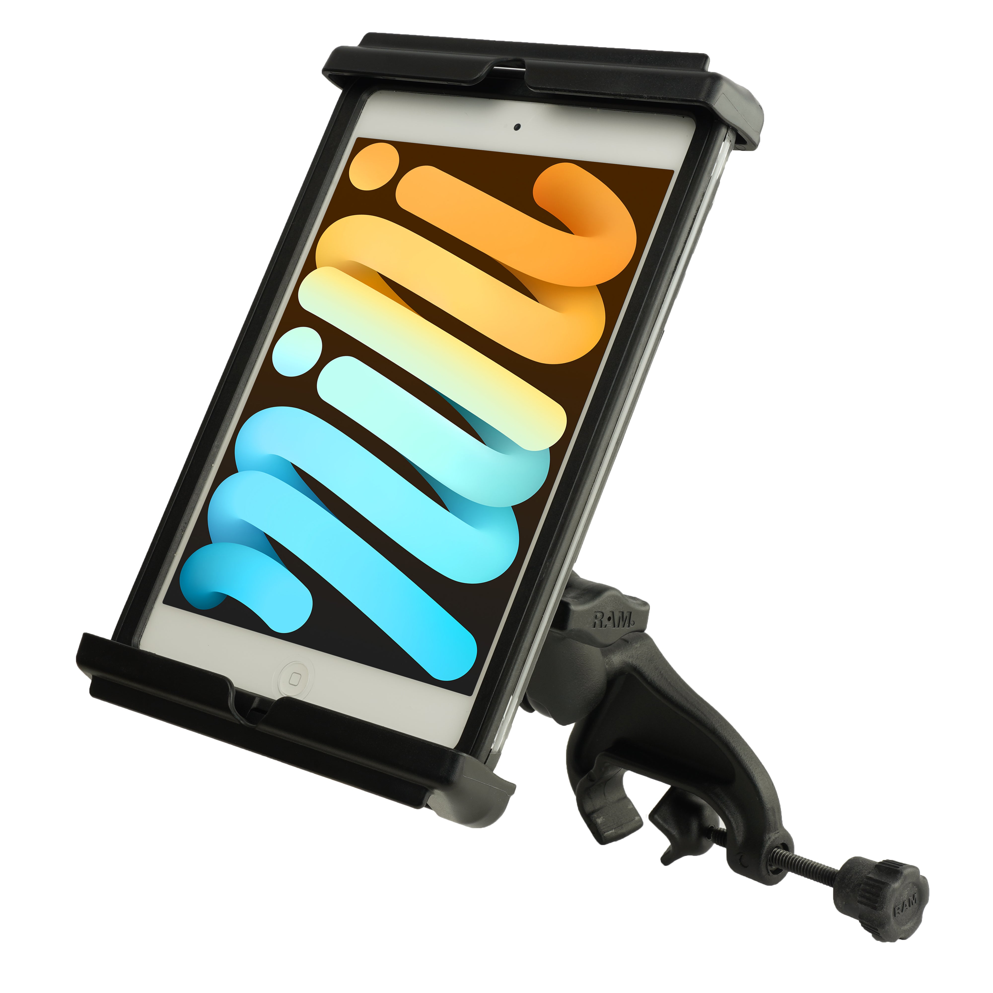 RAM® Tab-Tite™ jukklemhouder voor iPad mini met heavy-duty hoesjes