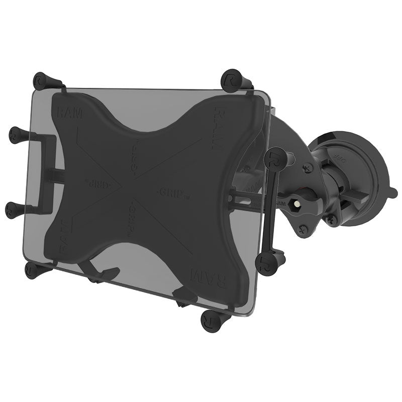 RAM® X-Grip® met Twist-Lock™ zwenkzuignap voor 9"-11" tablets - medium