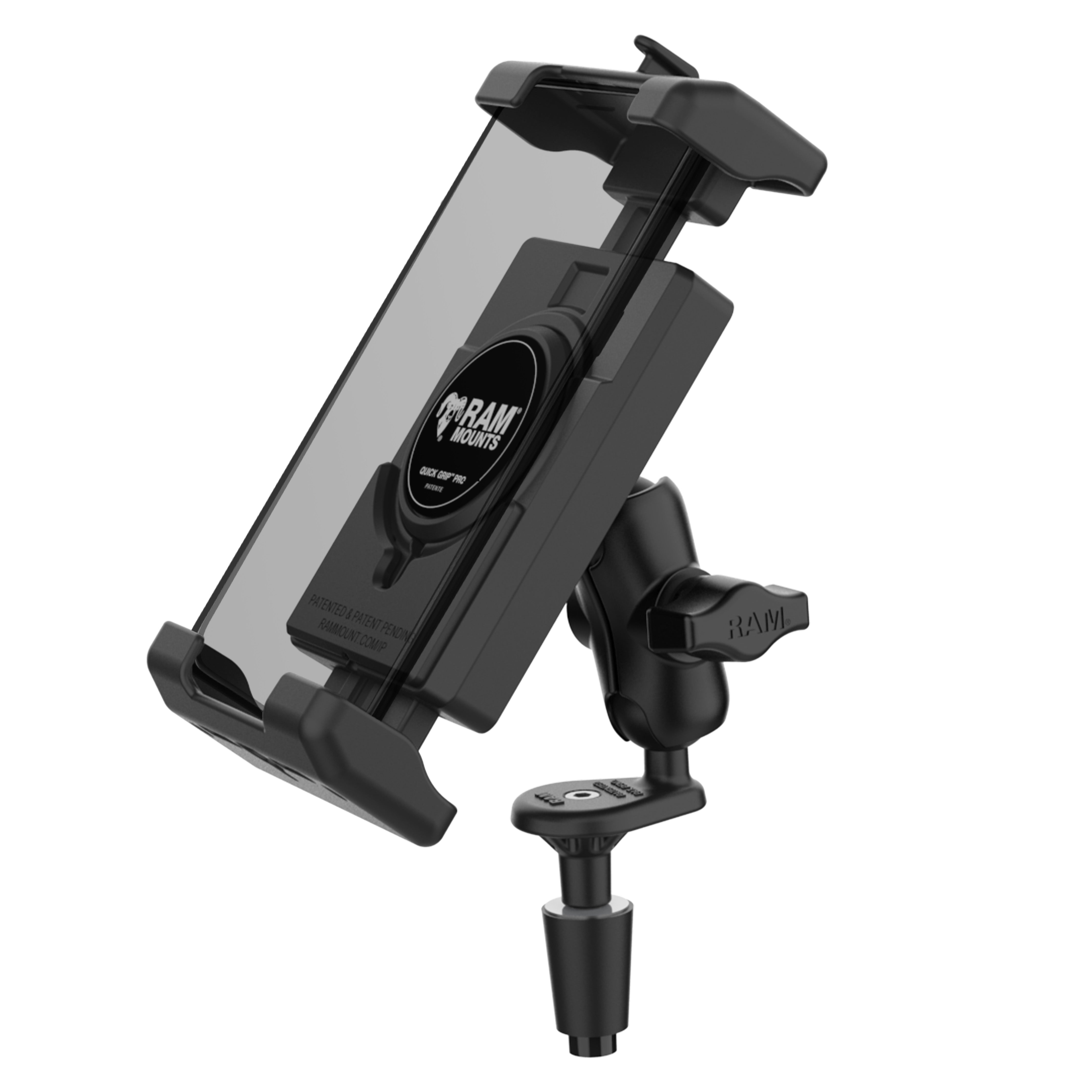 RAM® Quick-Grip™ Pro XL telefoonhouder met balhoofdbuis-basis - Kort