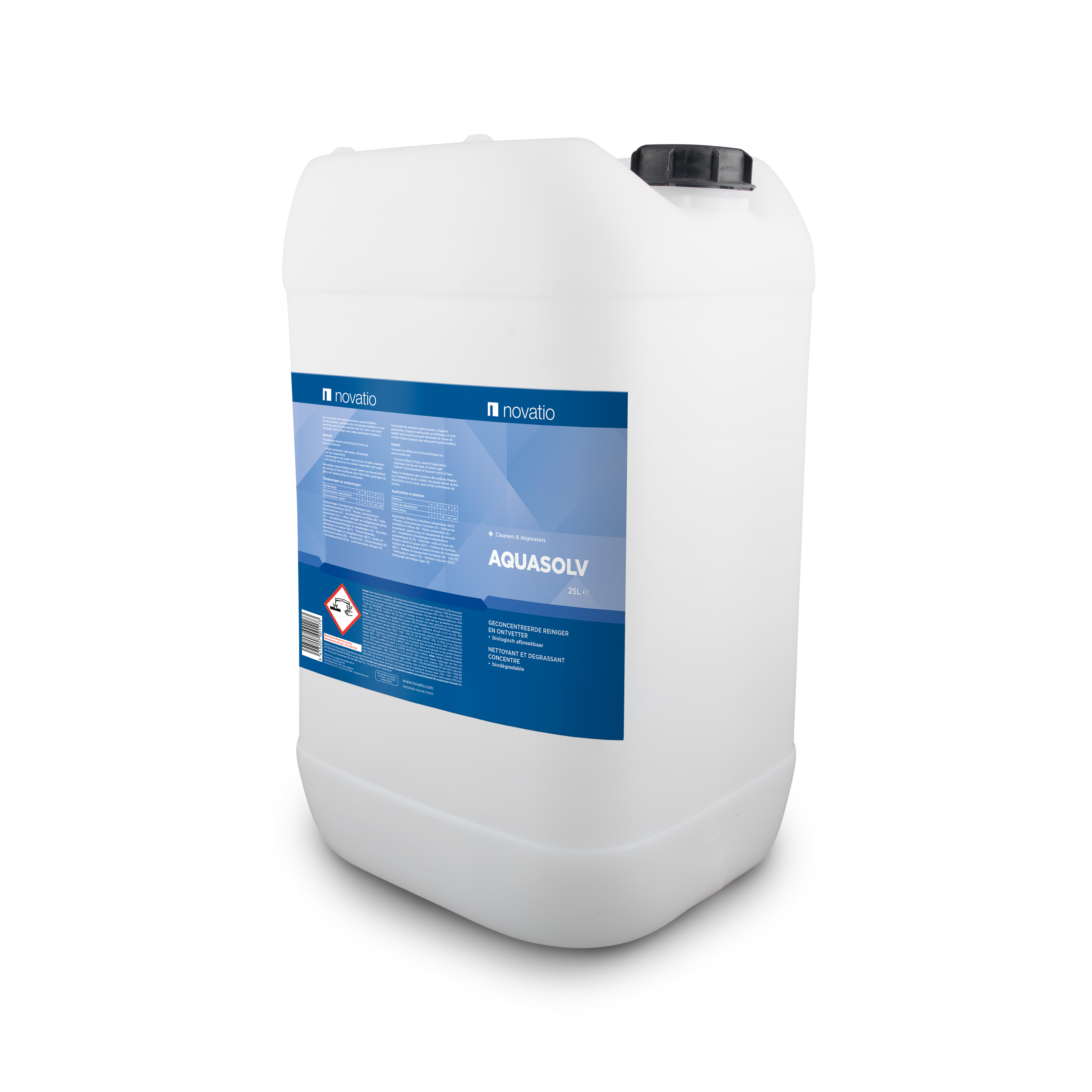 Novatio Aquasolv - bidon 25L